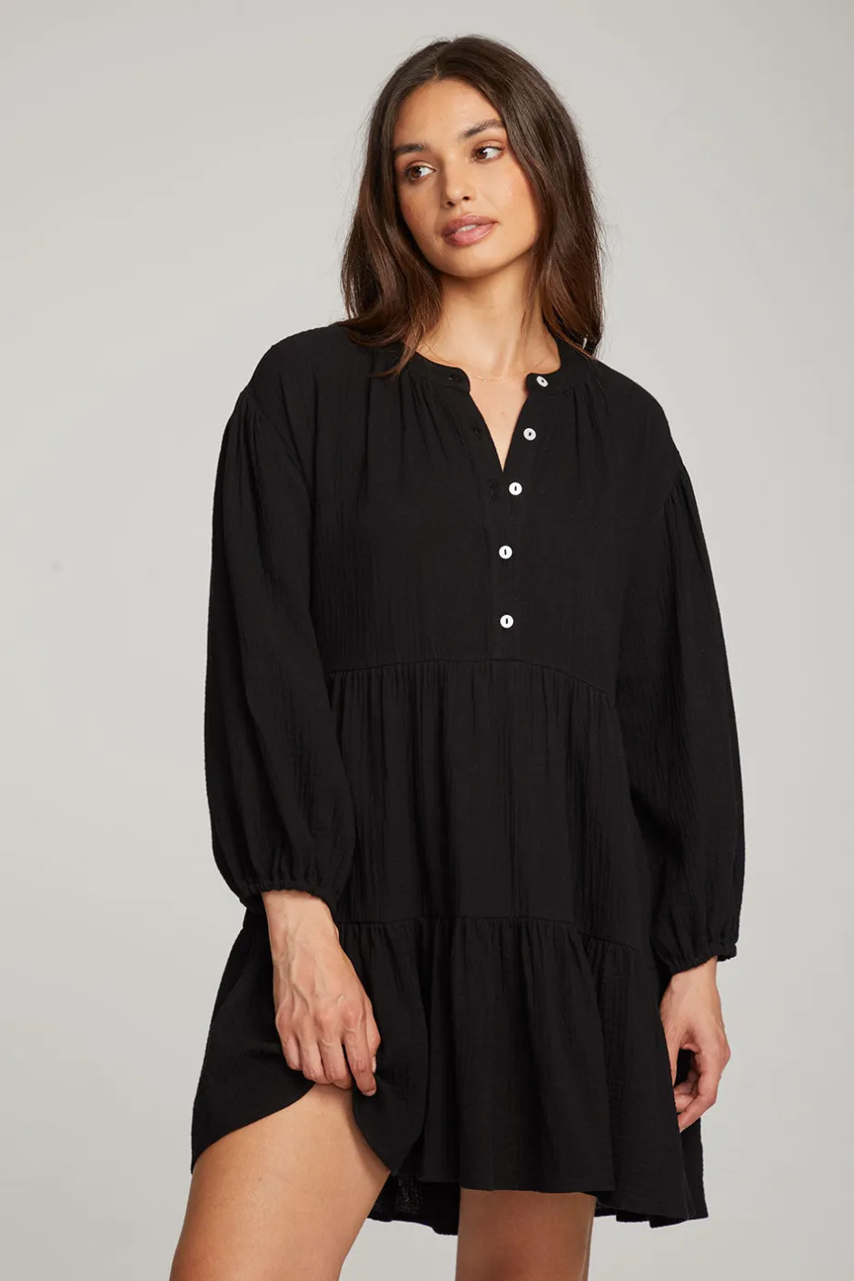 Women Chaser Brand Magnolia Licorice Mini Dress