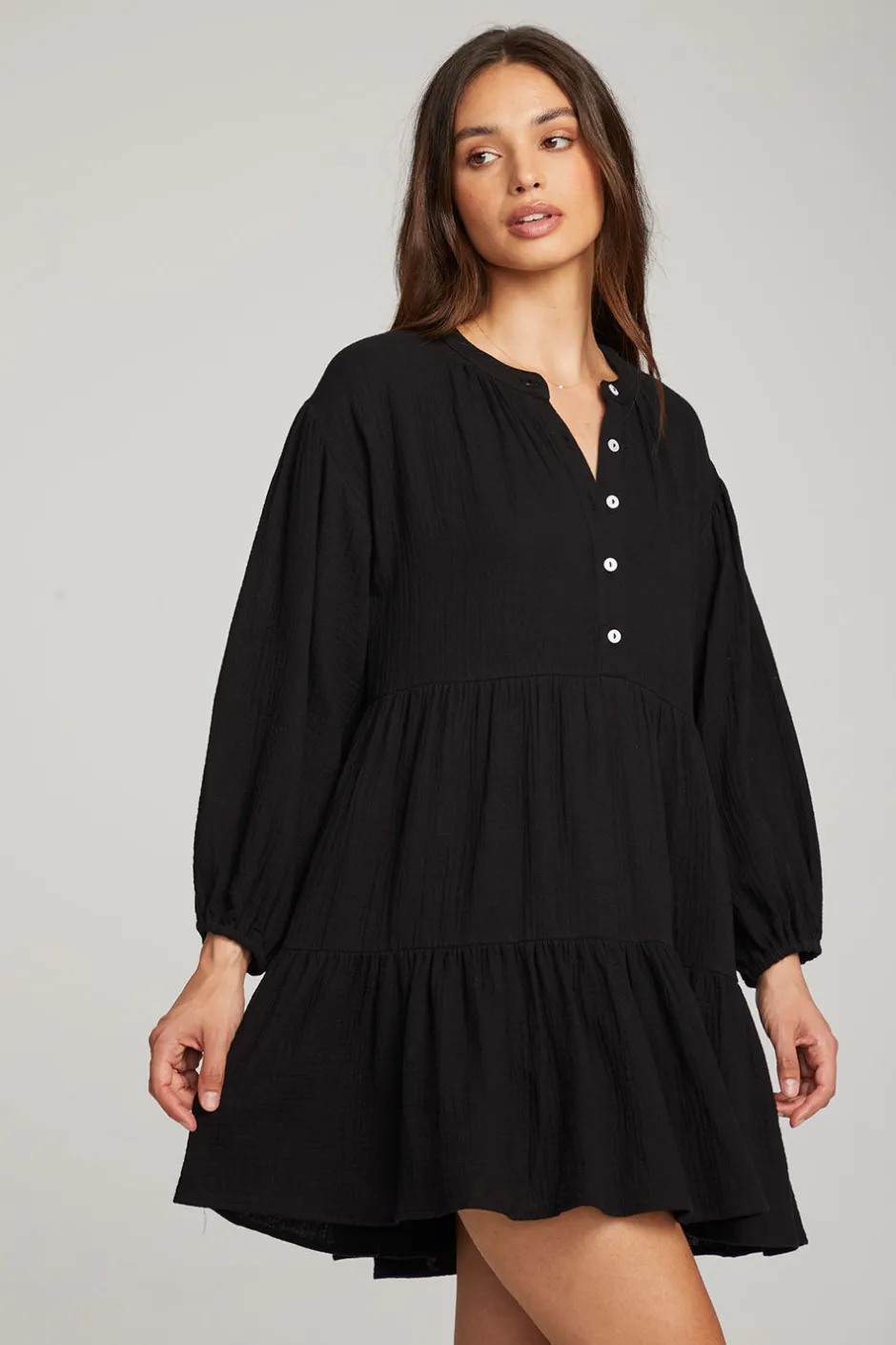 Women Chaser Brand Magnolia Licorice Mini Dress