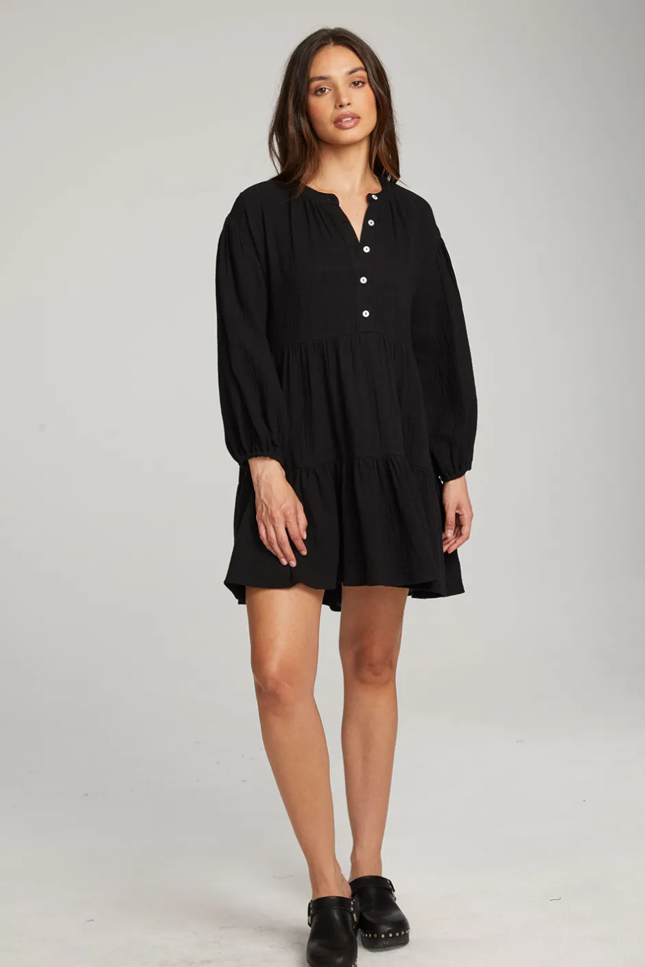 Women Chaser Brand Magnolia Licorice Mini Dress