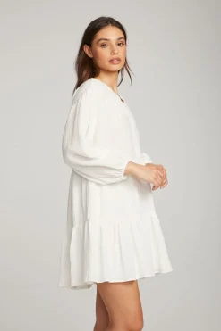 Women Chaser Brand Magnolia White Mini Dress
