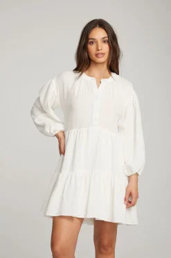 Women Chaser Brand Magnolia White Mini Dress