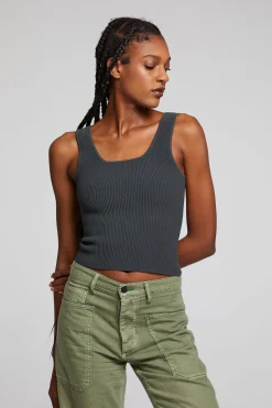 Women Chaser Brand Maizy Licorice Tank