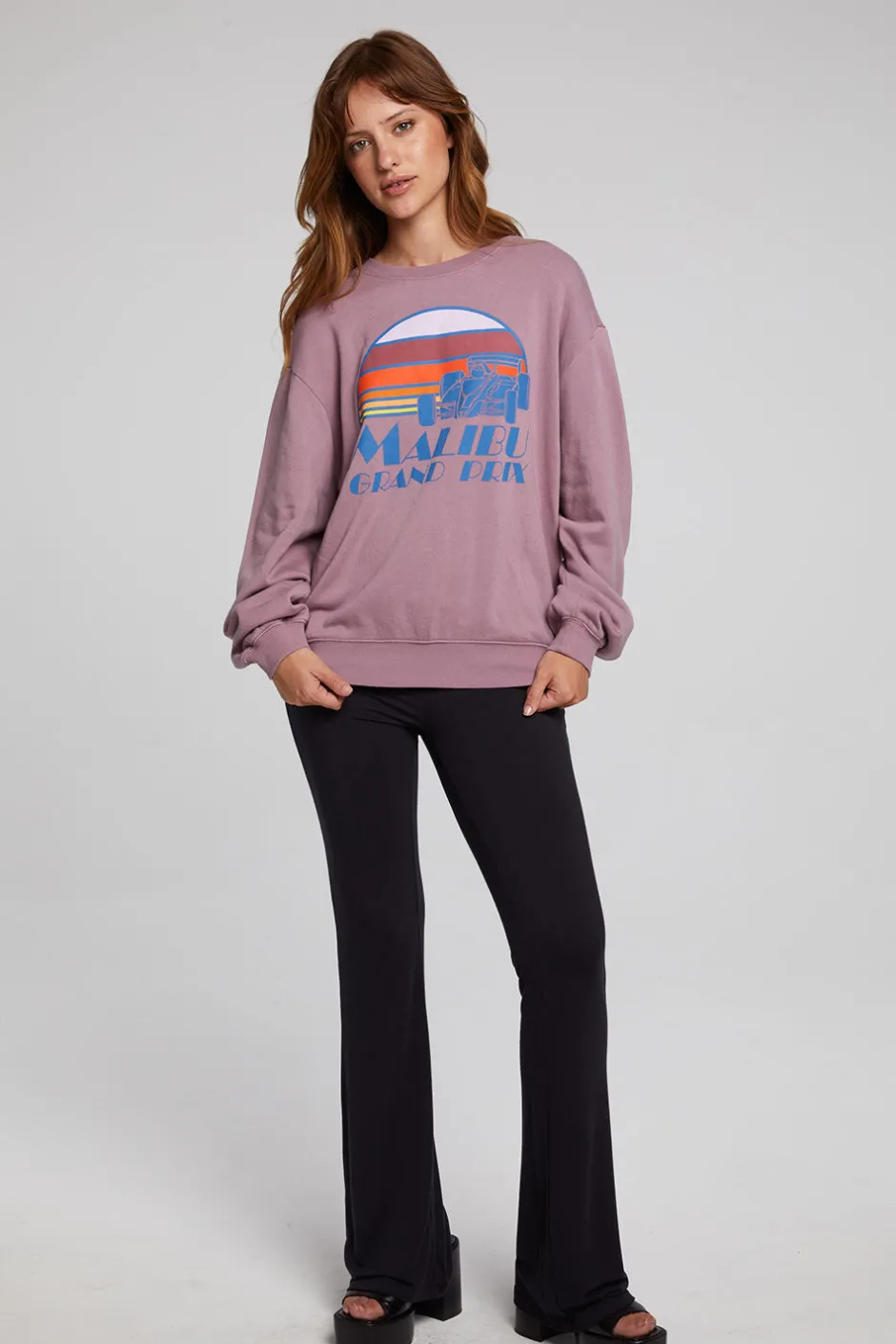 Women Chaser Brand Malibu Grand Prix Long Sleeve