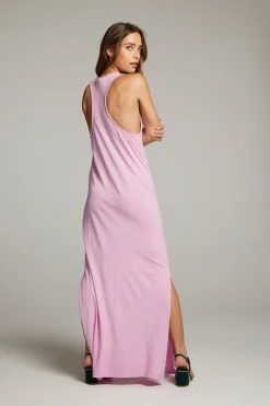 Women Chaser Brand Manatee Pastel Lavender Maxi Dress