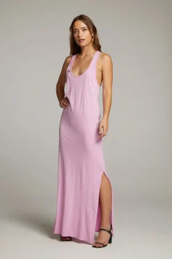 Women Chaser Brand Manatee Pastel Lavender Maxi Dress