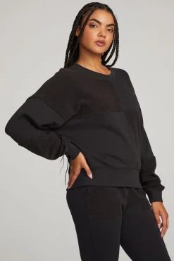 Women Chaser Brand Marie Licorice Pullover