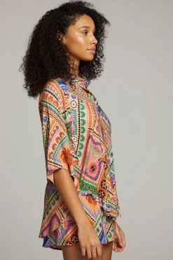 Women Chaser Brand Marlin Paradise Mystic Button Up