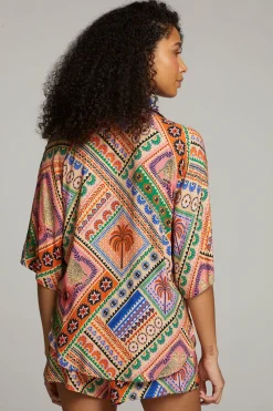 Women Chaser Brand Marlin Paradise Mystic Button Up