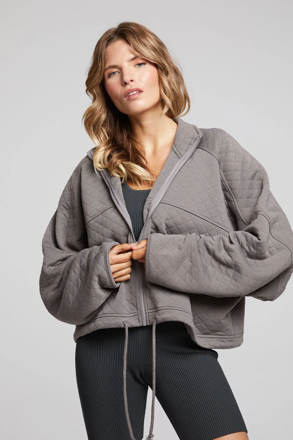 Women Chaser Brand Mccartneyy Foggy City Zip Up