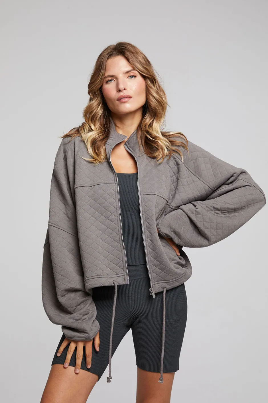 Women Chaser Brand Mccartneyy Foggy City Zip Up