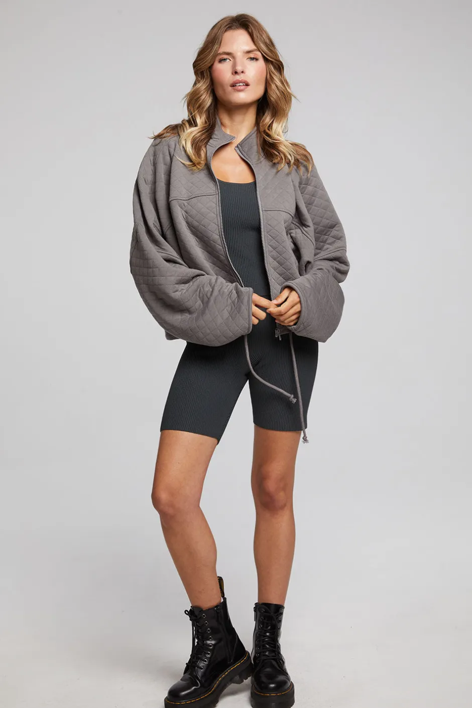 Women Chaser Brand Mccartneyy Foggy City Zip Up