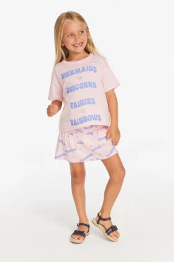 Kids Chaser Brand Mermaid & Friends Girls Tee
