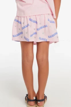 Kids Chaser Brand Mermaid & Friends Peplum Girls Skort