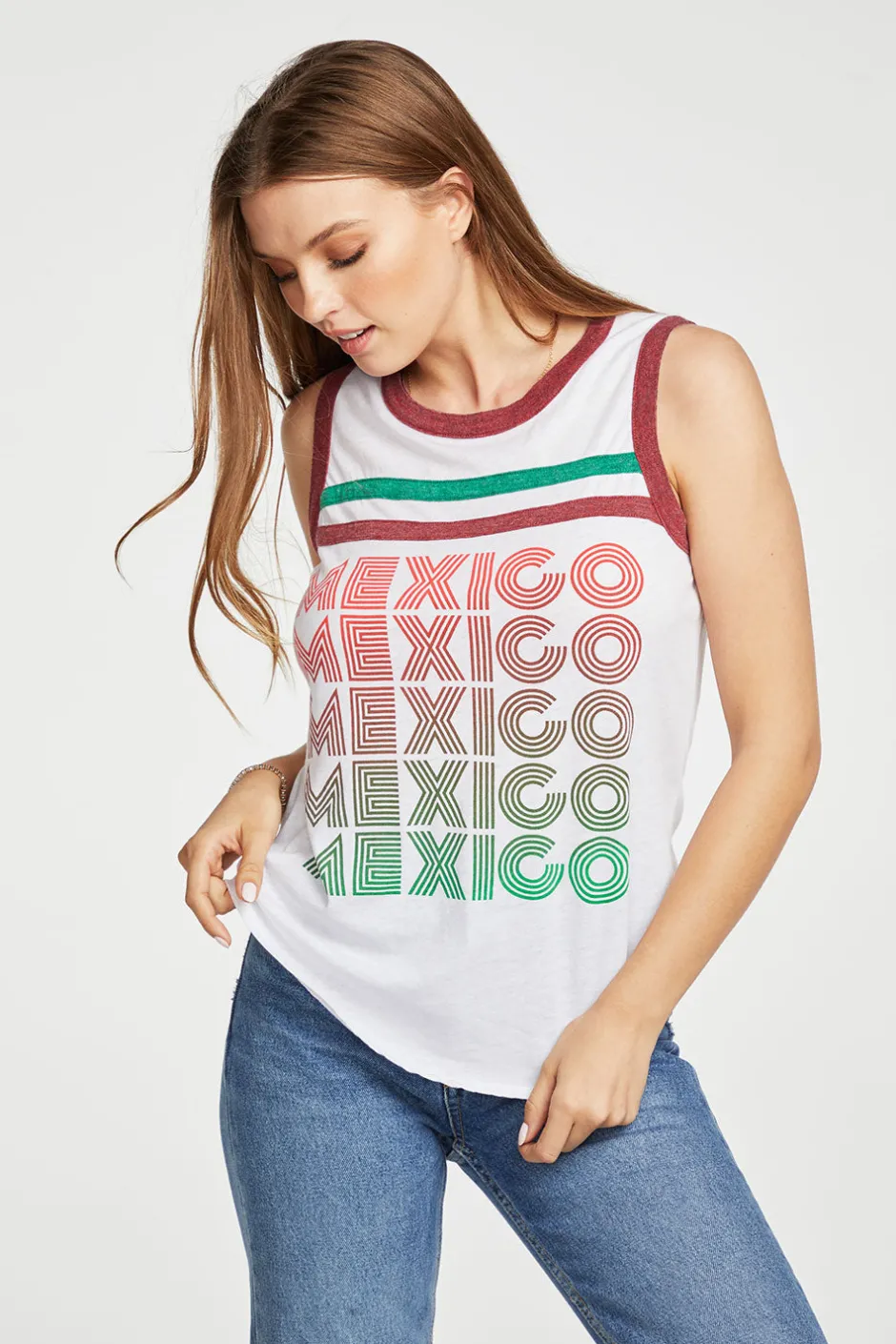 Women Chaser Brand Mexico Tank