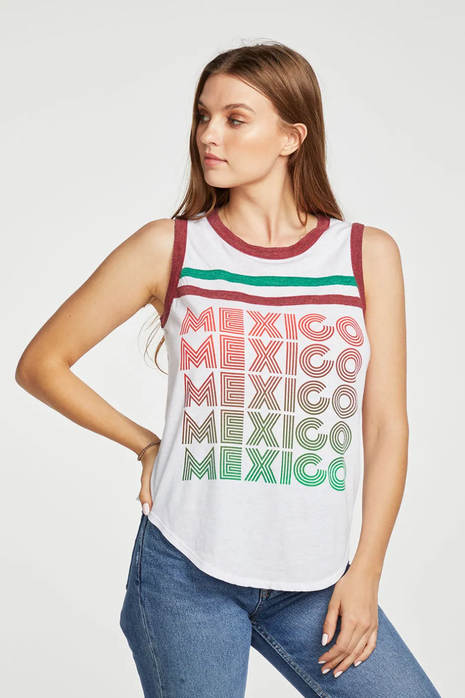 Women Chaser Brand Mexico Tank