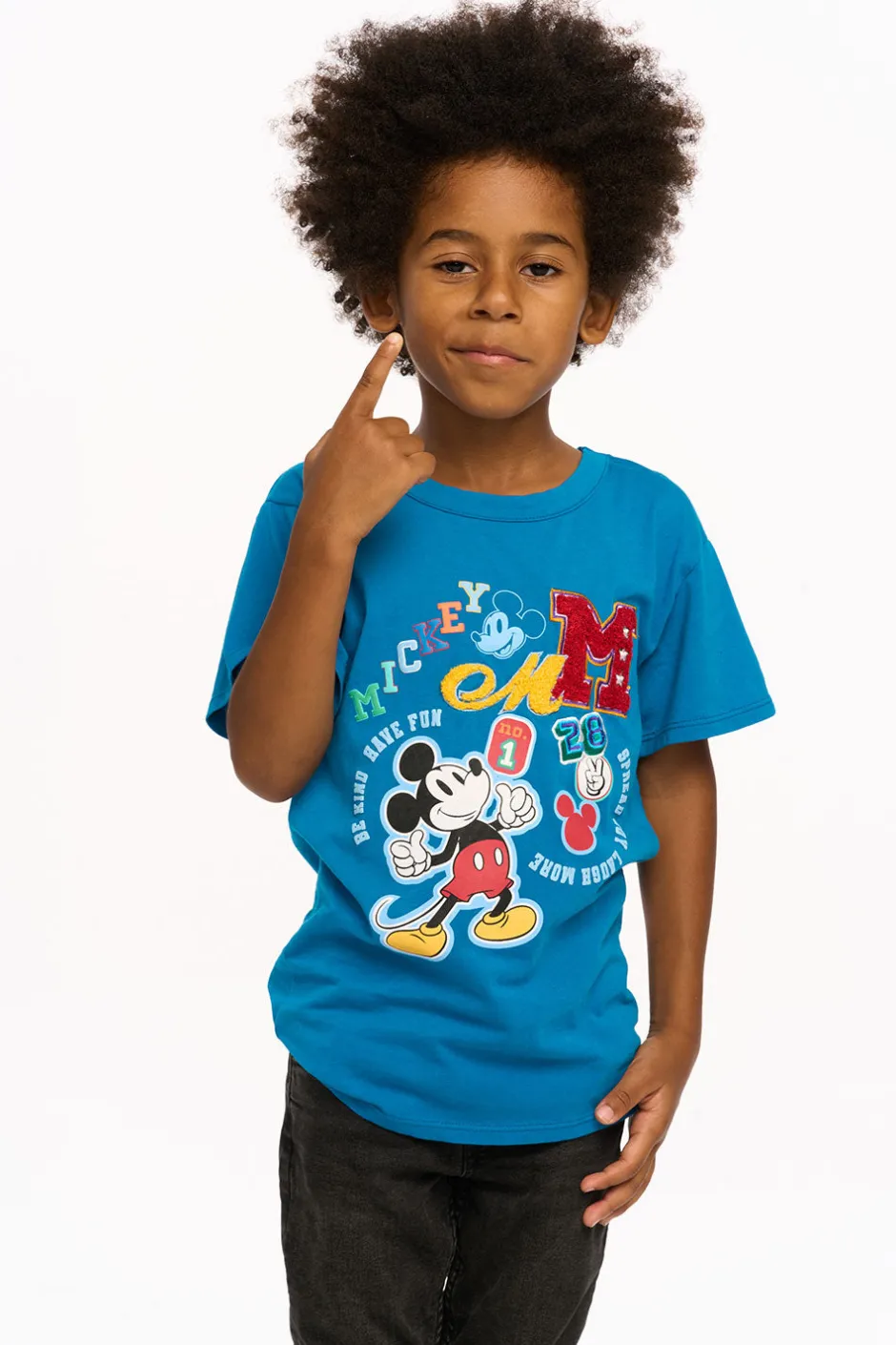 Kids/BOY Chaser Brand Mickey Mouse - Varsity Mickey Tee