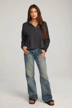 Women Chaser Brand Miles Licorice Long Sleeve