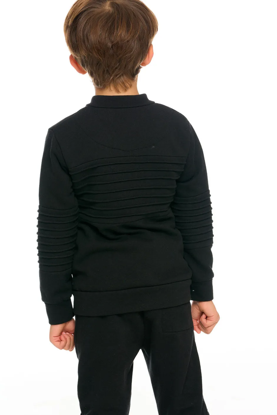 Kids/BOY Chaser Brand Mock Neck Moto Zip Jacket