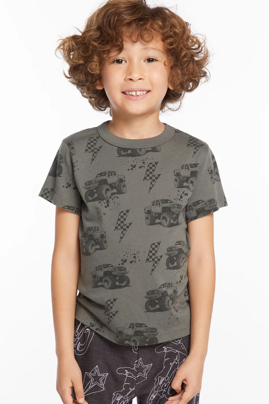 Kids/BOY Chaser Brand Monster Trucks Kids Tee