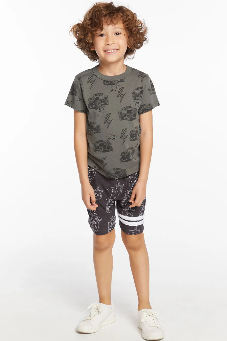 Kids/BOY Chaser Brand Monster Trucks Kids Tee