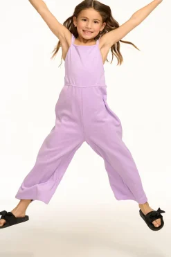 Kids Chaser Brand Monterey Digital Lavender Jumpsuit