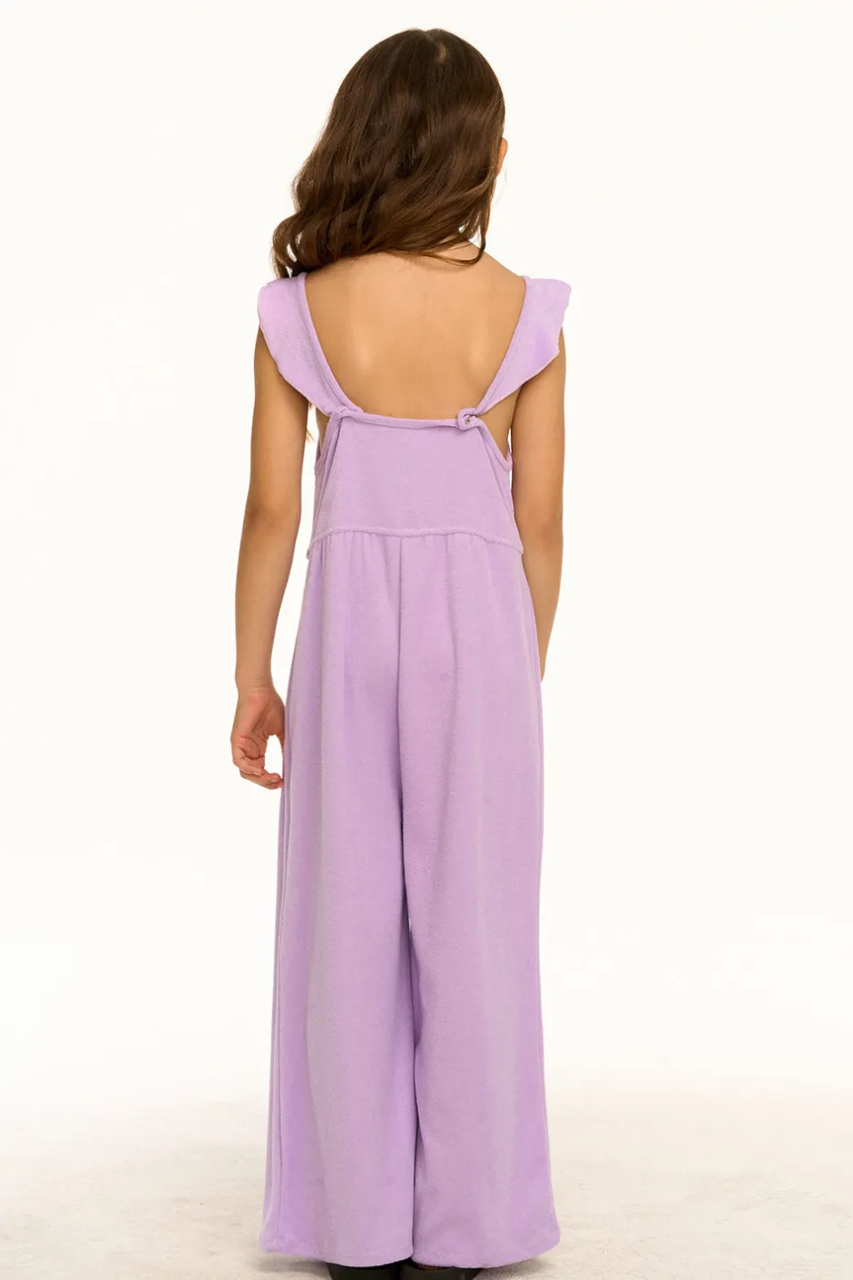 Kids Chaser Brand Monterey Digital Lavender Jumpsuit