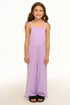 Kids Chaser Brand Monterey Digital Lavender Jumpsuit
