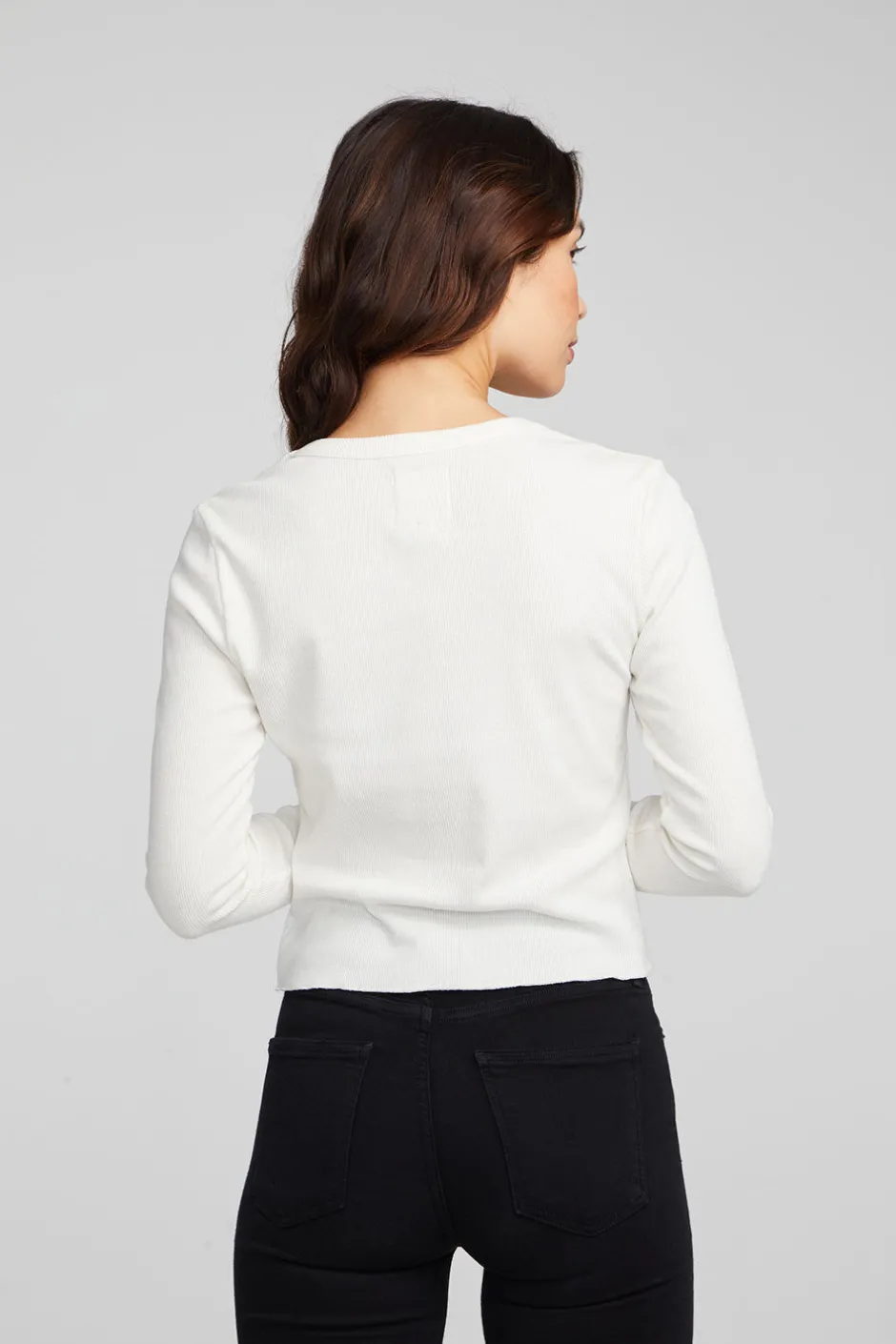 Women Chaser Brand Moonlight Bright White Long Sleeve