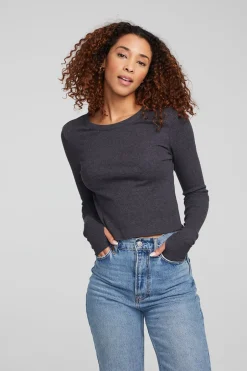 Women Chaser Brand Moonlight Shadow Black Long Sleeve