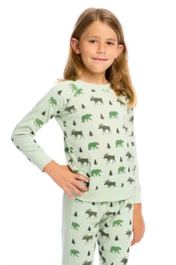 Kids/BOY Chaser Brand Moose Pullover