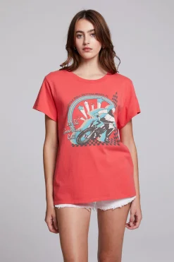 Women Chaser Brand Motorcycle Week Tee