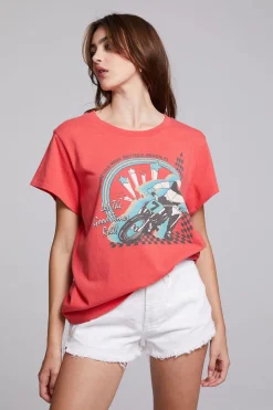 Women Chaser Brand Motorcycle Week Tee