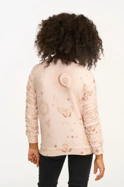 Kids Chaser Brand Mystical Sky Shirred Cozy Knit Pullover