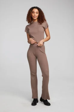 Women Chaser Brand Nahal Deep Taupe Tee