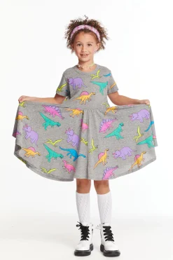 Kids Chaser Brand Neon Dinos