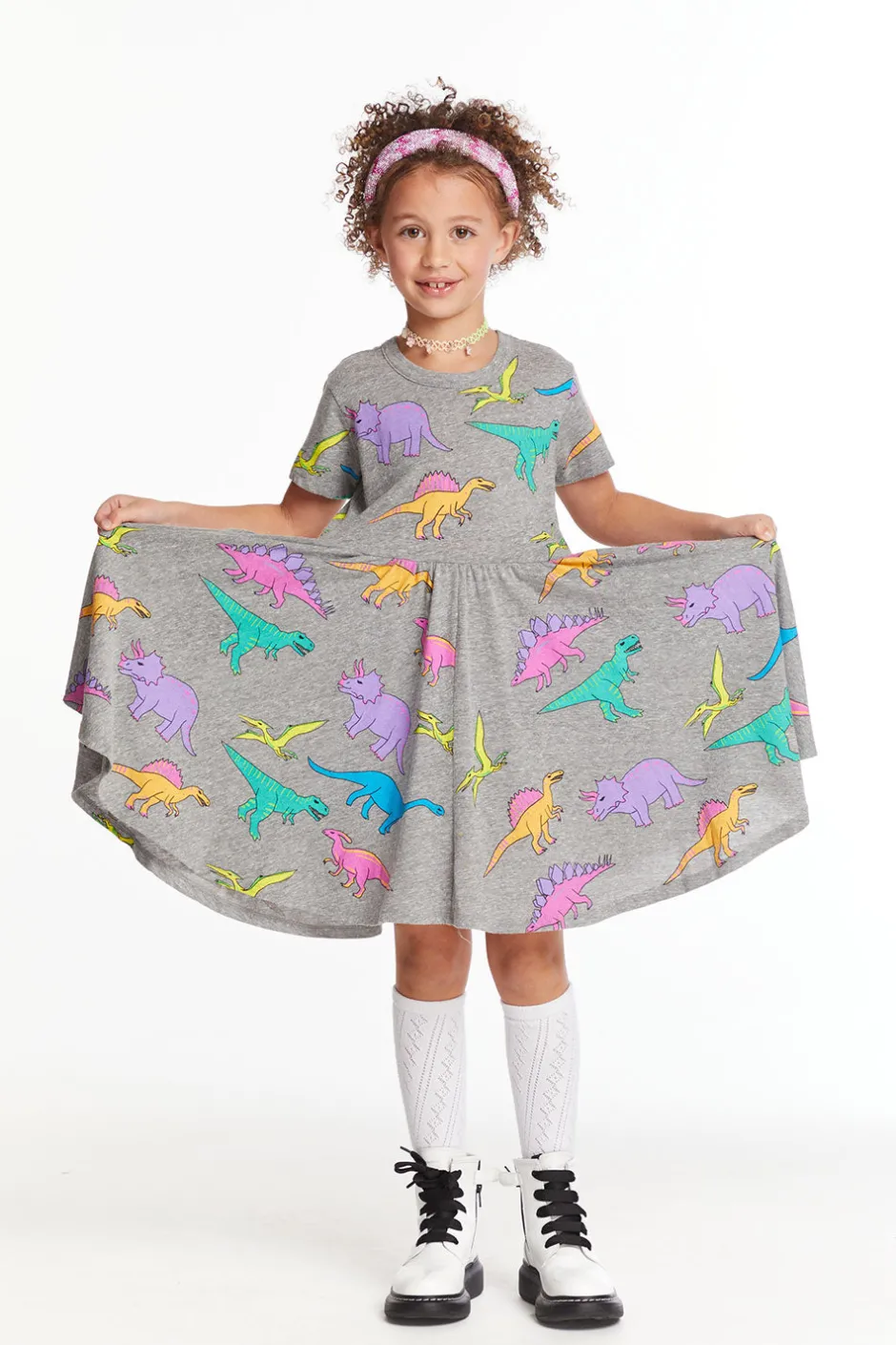 Kids Chaser Brand Neon Dinos