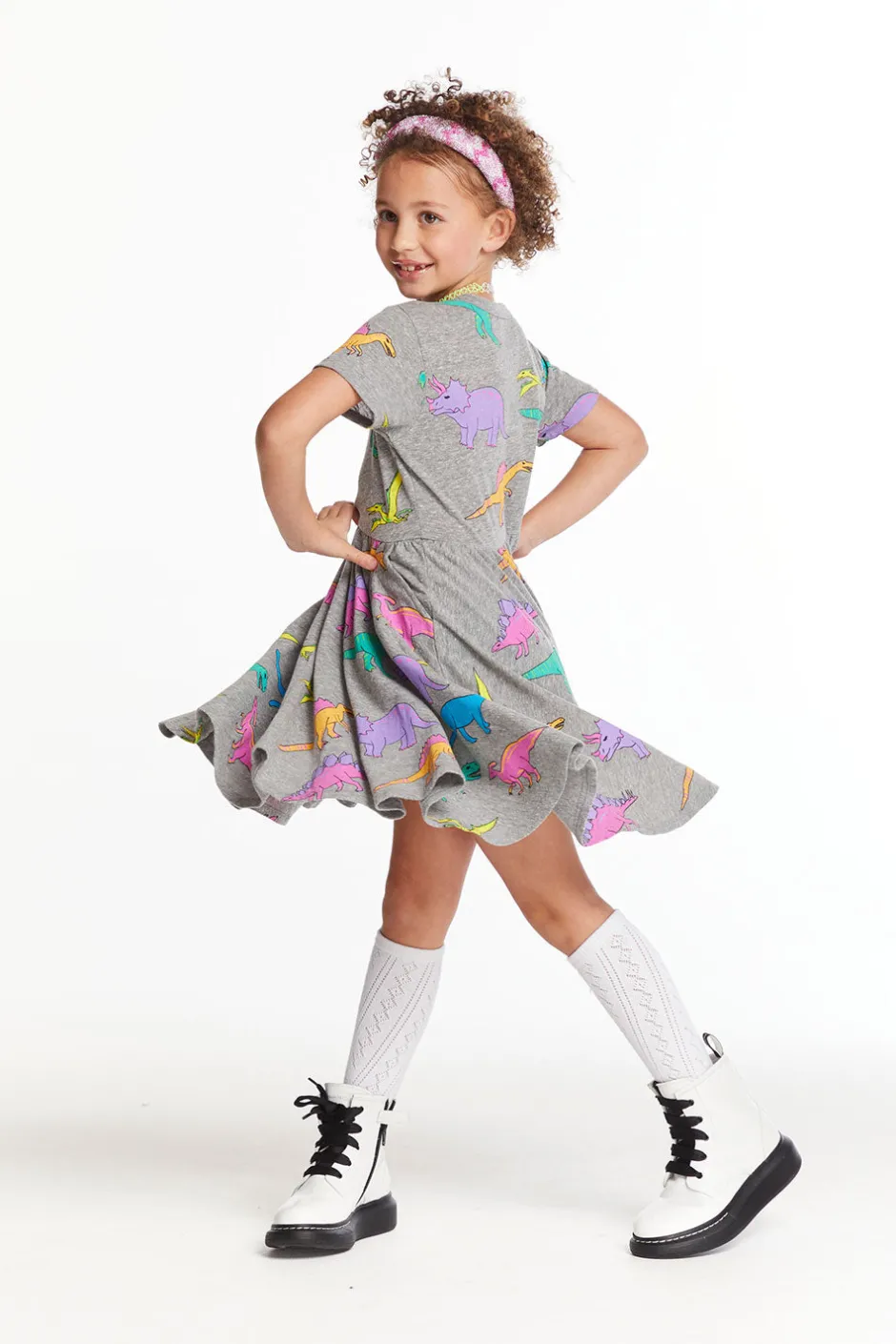 Kids Chaser Brand Neon Dinos