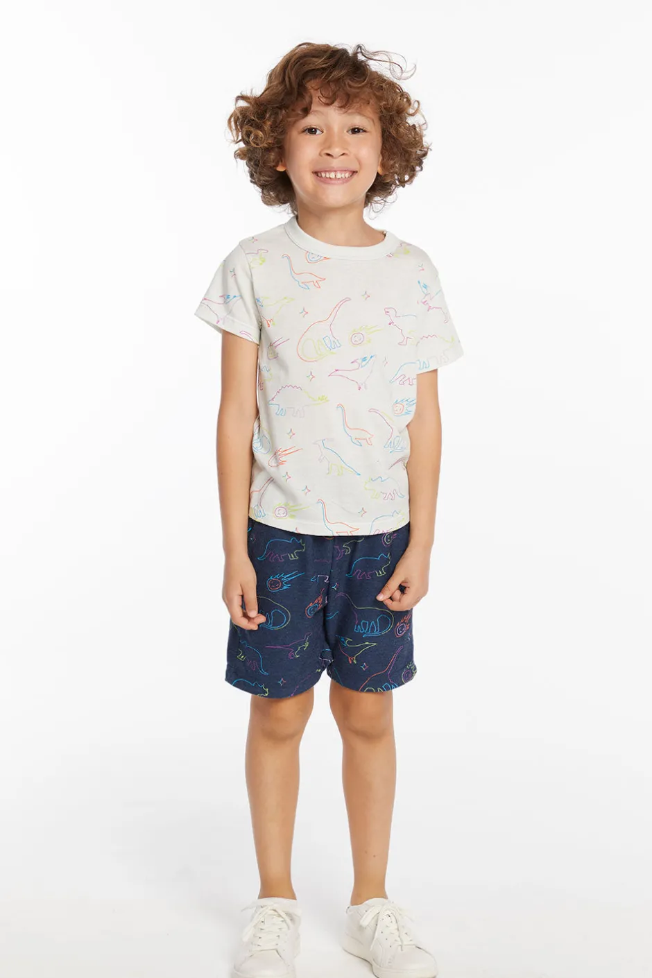 Kids/BOY Chaser Brand Neon Dinos Boys Shorts