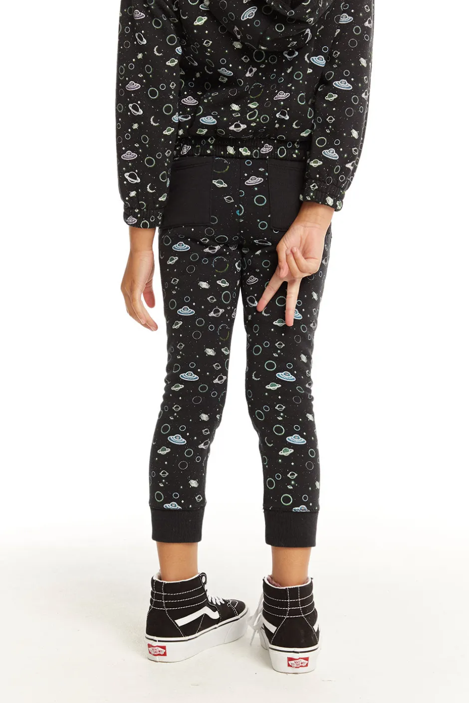 Kids Chaser Brand Neon Space Pants