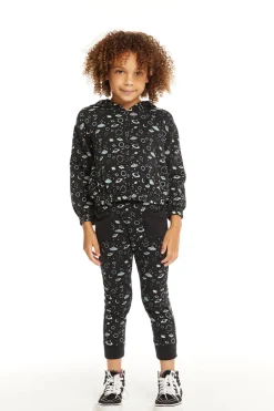 Kids Chaser Brand Neon Space Pants