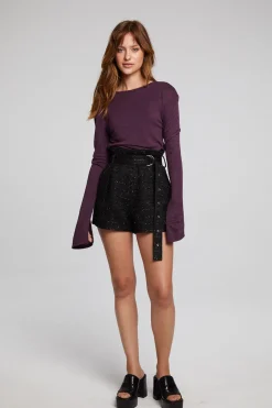 Women Chaser Brand Nyla Plum Perfect Blouse