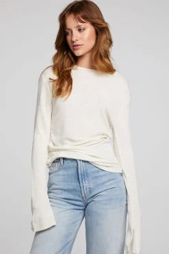 Women Chaser Brand Nyla Starry White Blouse
