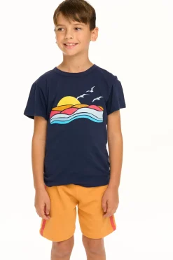 Kids/BOY Chaser Brand Ocean & Sunset Tee