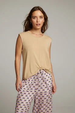 Women Chaser Brand Ocean Cappuccino Tank