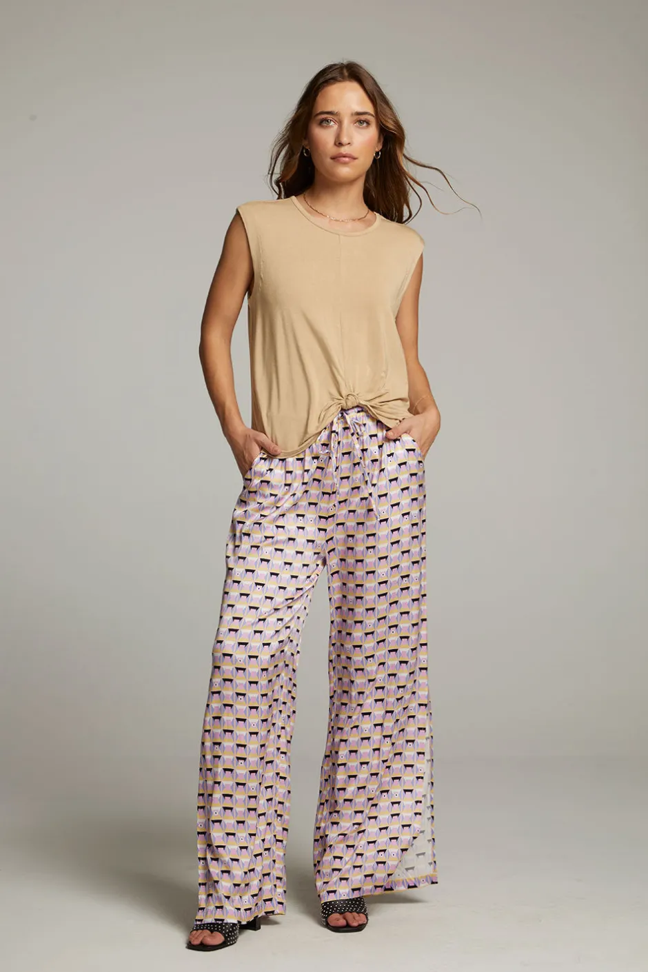Women Chaser Brand Ocean Cappuccino Tank