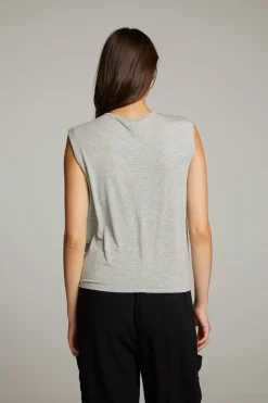 Women Chaser Brand Ocean Heather Grey Tank