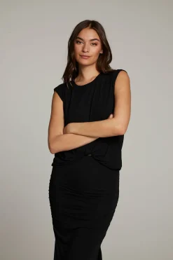 Women Chaser Brand Ocean True Black Tank