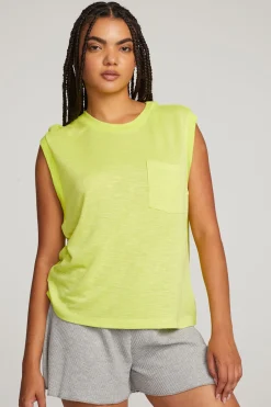 Women Chaser Brand Odessa Citron Tee