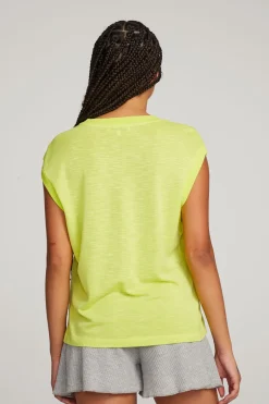 Women Chaser Brand Odessa Citron Tee