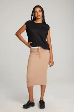 Women Chaser Brand Odessa Licorice Tee